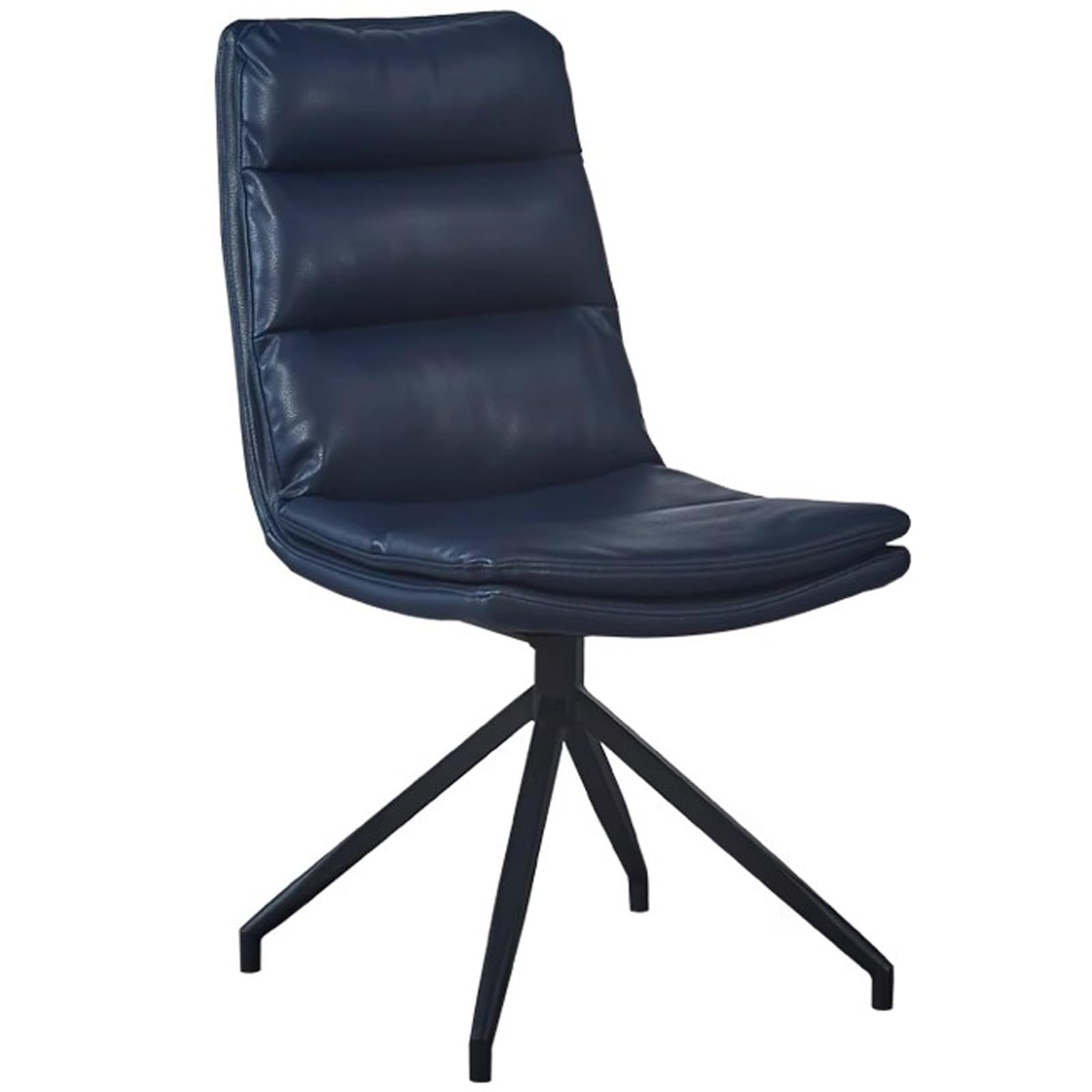 Chaise salle à manger pivotante fauteuil table de salon bleu ZTGL