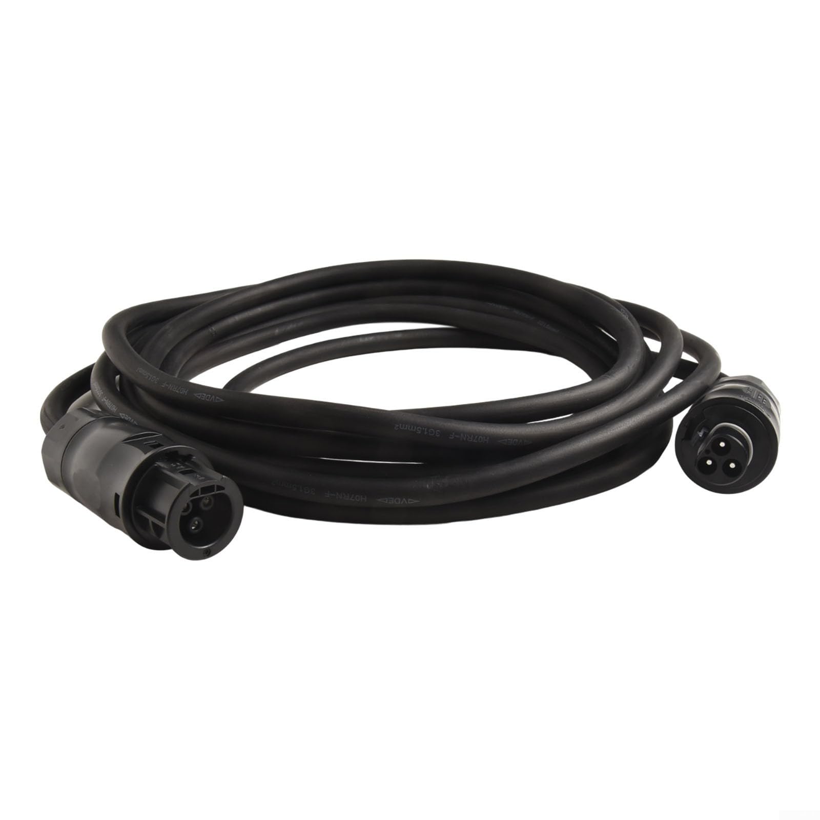 Cavo di prolunga con presa BC01 su H07RN-F 3 x 1,5 mm², cavo di collegamento in gomma, resistente alle intemperie, per micro-inverter e centrali elettriche da balcone (6 metri)