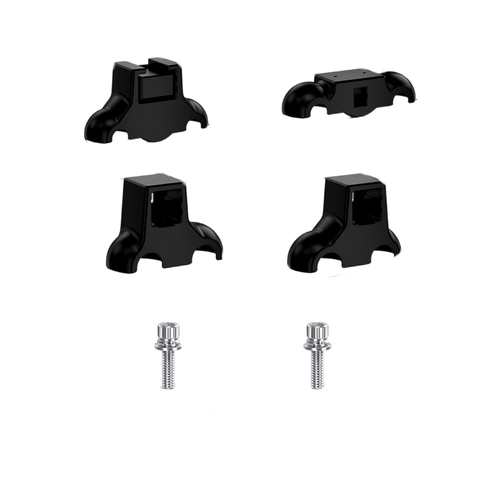 Soporte para entrenamiento de bicicleta de interior Rockers Base Bicycles Rockers para un entrenamiento estable con pies amortiguadores, bicicletas, amortiguadores de ruedas y almohadillas para