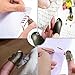 6 Piezas Dedal de Costura Protector, Protector de Dedos para Coser Metal,...
