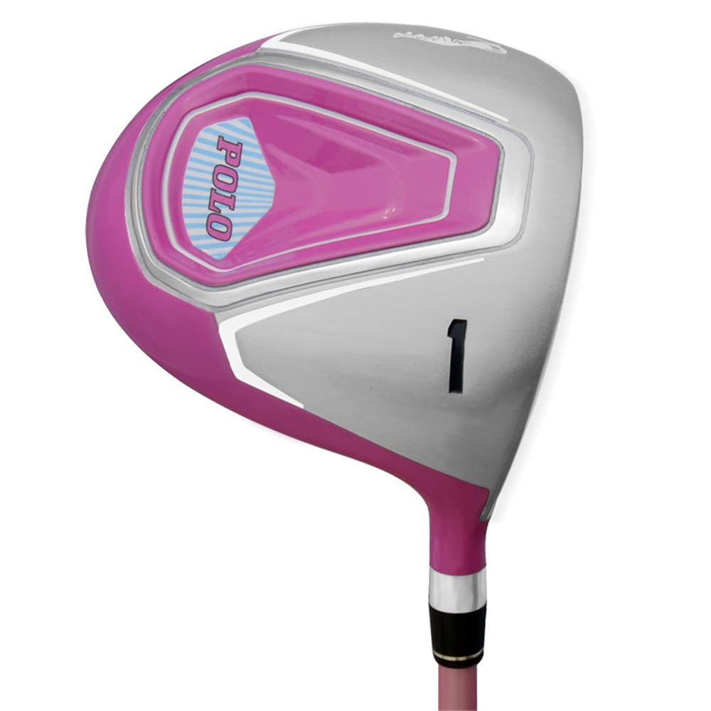 Perfecciona tu juego de golf con nuestro putter de mazo para niños, palo de golf de madera número 1 para principiantes, niños y niñas (rosa para 3-5 años)