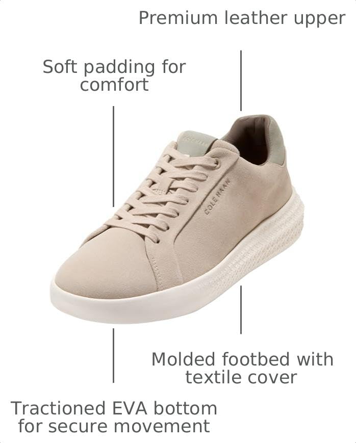 Image of Cole Haan Men's Grand Hurrion Lace-to-Toe Sneaker