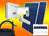 photovoltaik wechselrichter sma PV Solaranlage 1500 Watt mit ENS und Zulassung nach VDE-AR-N4105 und Echtzeitüberwachung