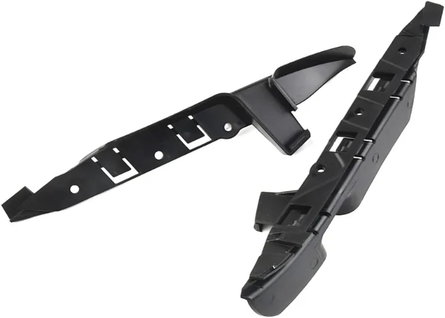 2Pcs Exterior Parts For 5 Series E60 E61 525i 530i 51117033705 51117033706 Left Right Front Bumper Bracket Guide