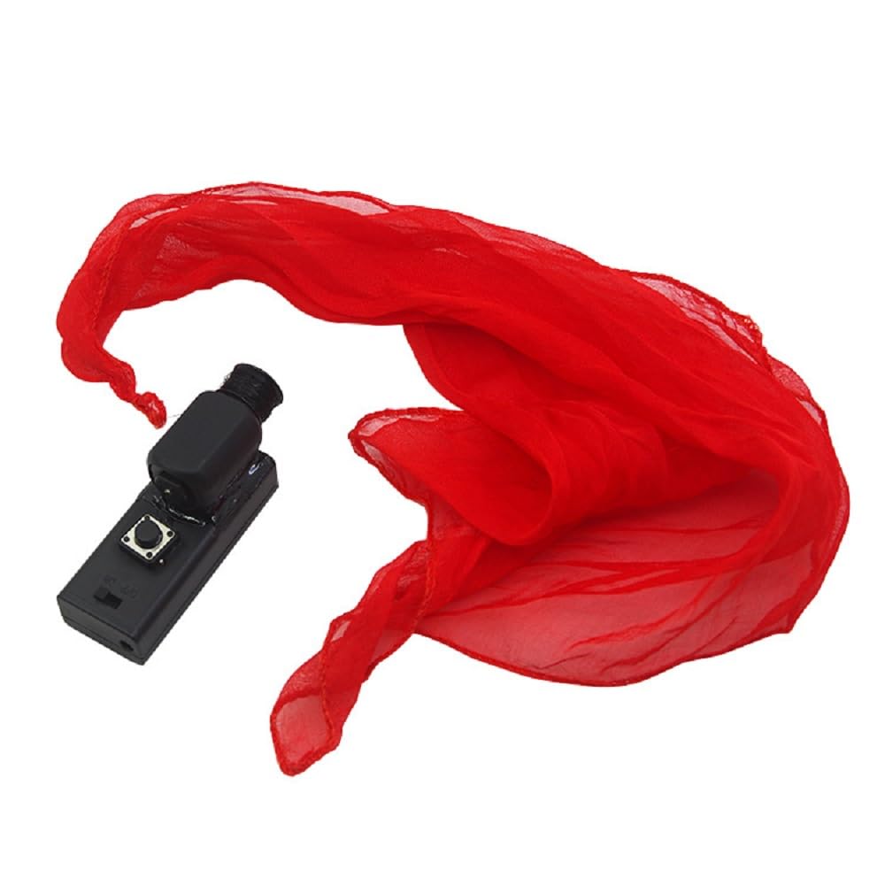 DTECGOUG Scarf Flying Machine Magic Flying Silk Machine Magic Handkerchief Magic Scarf gimmick Stage Illusion Magician Accessories Psychological Magic