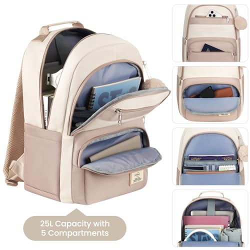 MOMUVO Kids Backpack for Girls,Bookbag for Teens School Bag Elementary Primary Middle School Book Bag,15.6 inch2