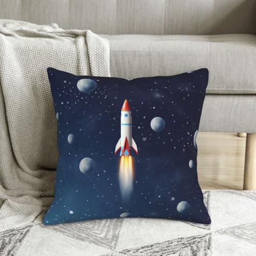 Housses de coussin espace en velours pour sofa et salon moderne