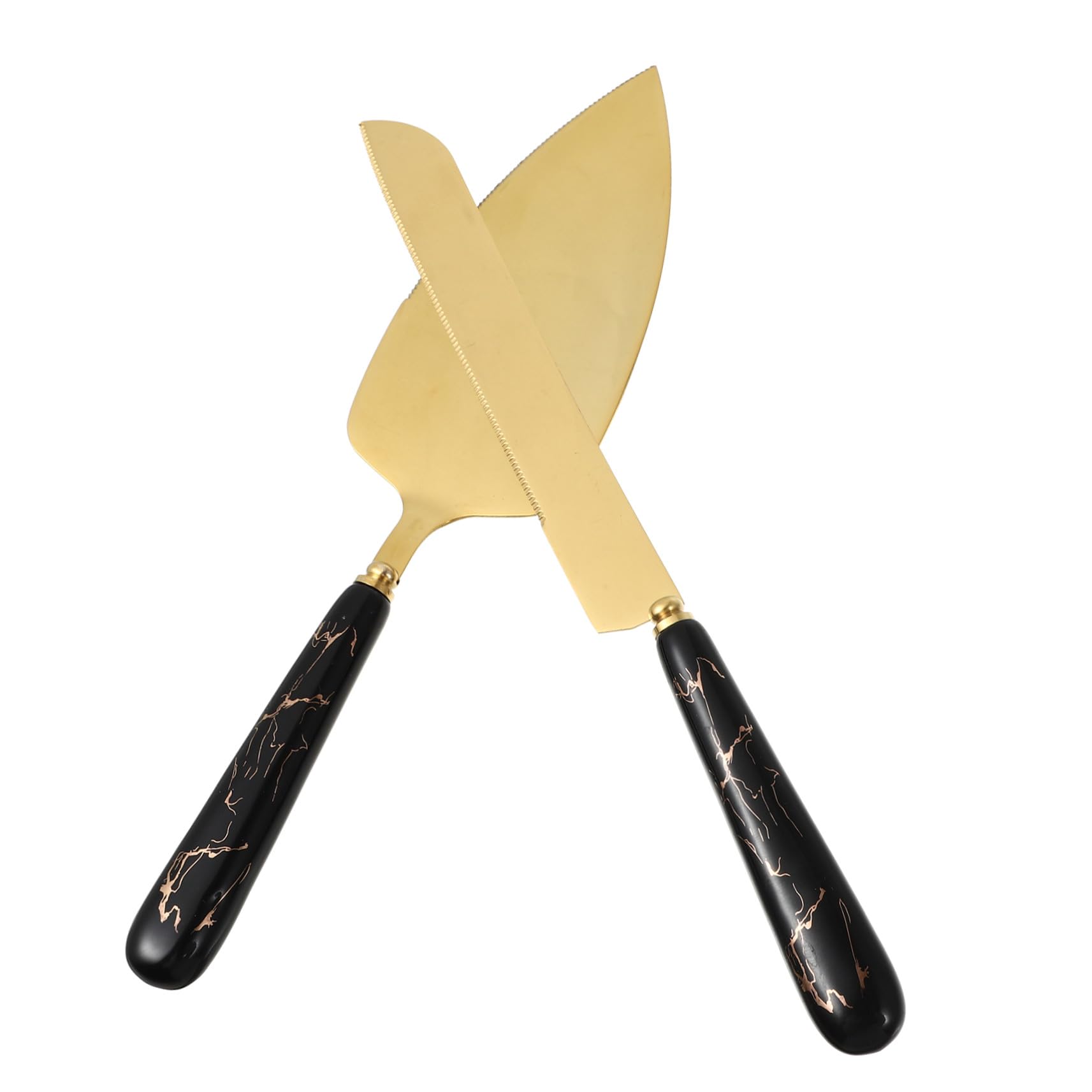 Set de Spatules à Gâteau en Acier Inoxydable et Céramique, 1 Lot, Poignée Antidérapante, pour Pâtisserie Cuisine