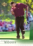 2001 Upper Deck Golf #1 Tiger Woods Rookie Card