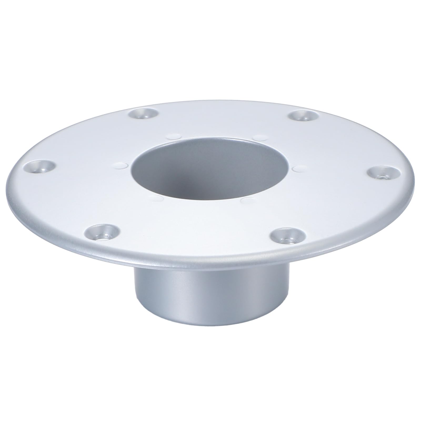 Rv Table Leg Yardenfun RV Table Mount Base - Aluminum Flush Mount For Camper Van Yacht Dining Tables Camper Table Base