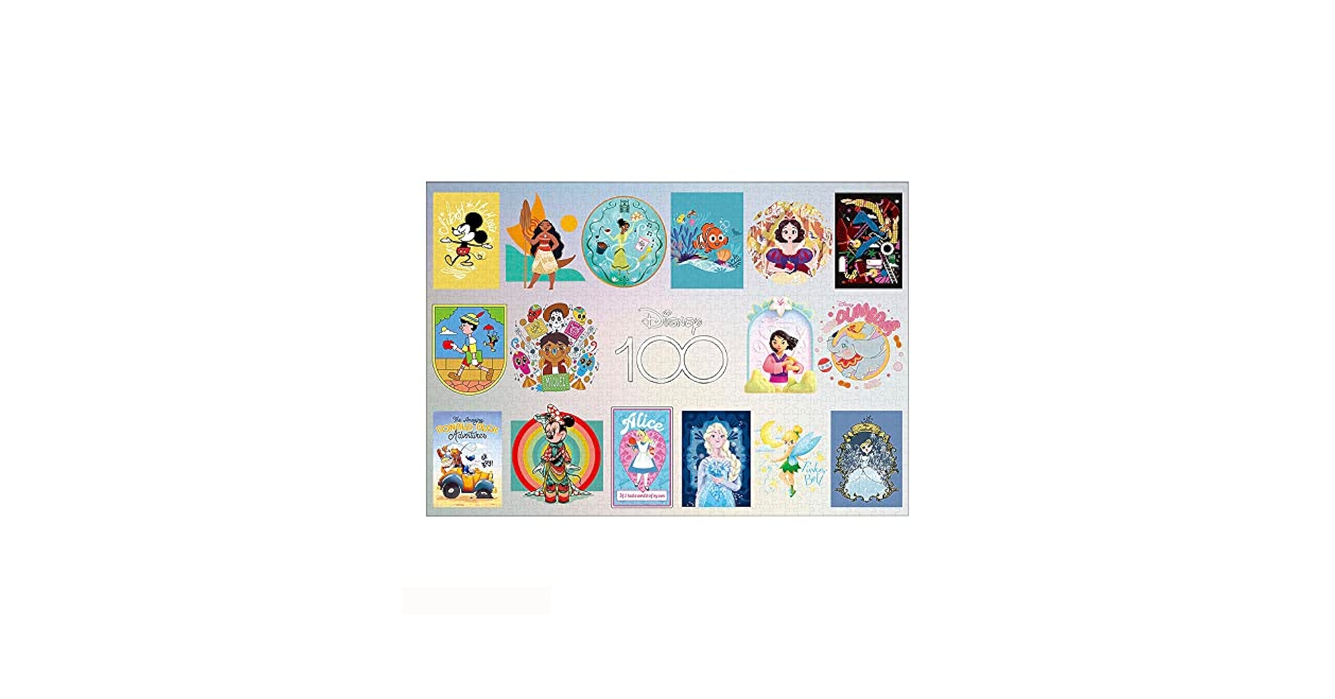 Amazon | 1000ピース ジグソーパズル ディズニー Disney100