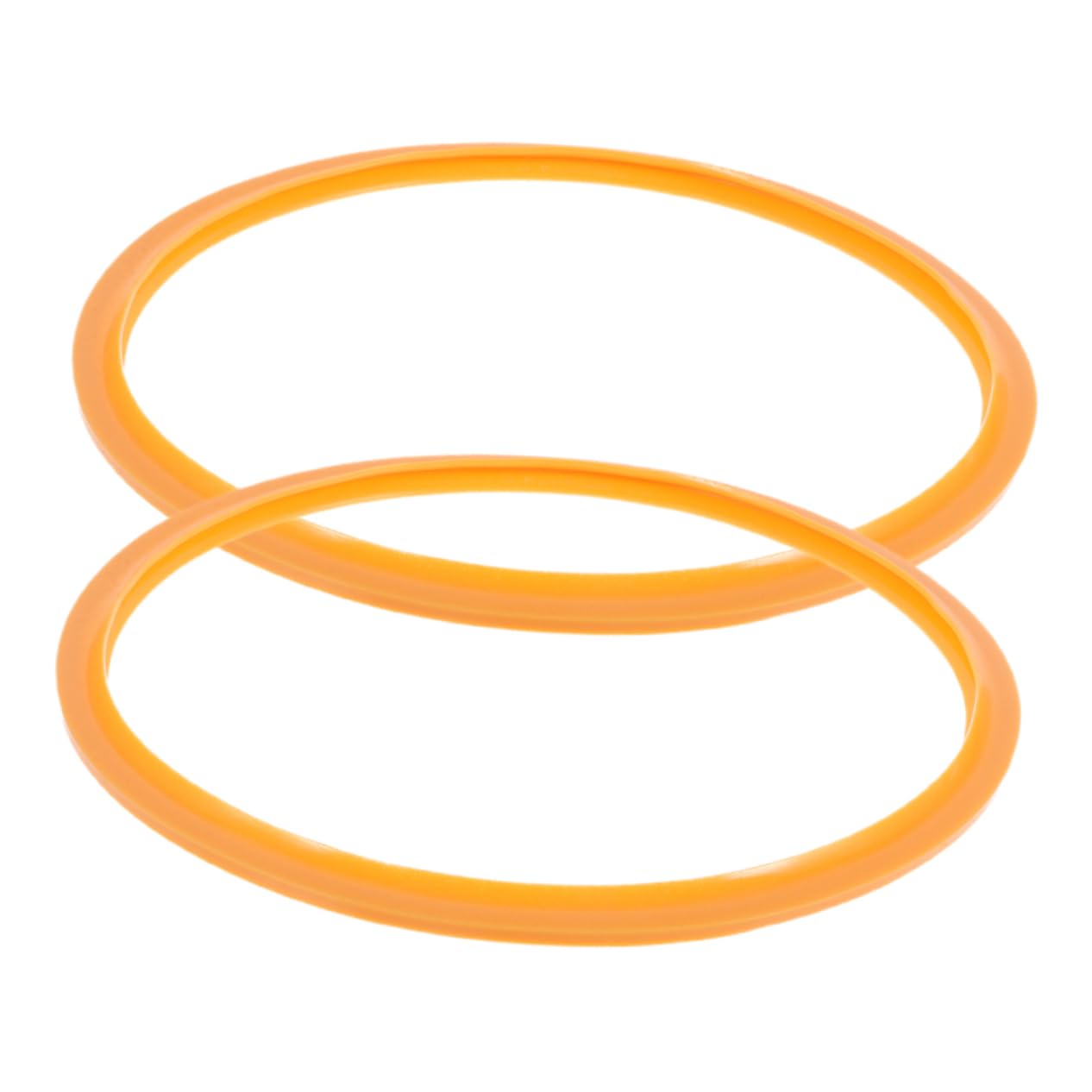 Zerodeko 2Pcs Silicone Pot Rings for Pressure Cookers High Elasticity Kitchen Gadgets Reliable Sealing Accessories Easy to Install and with Pressure Cookers