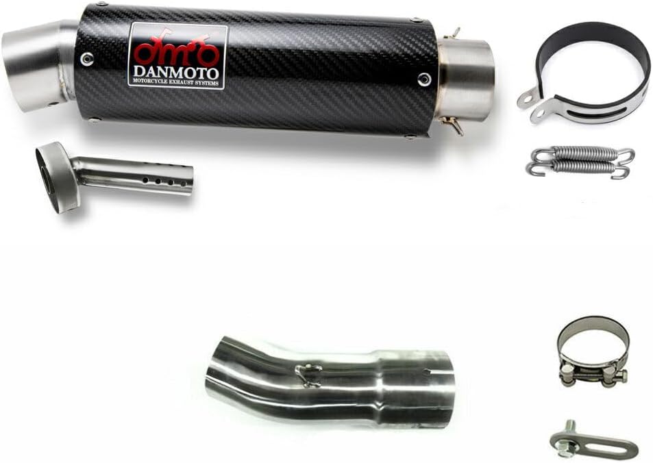 ZX-25R SE 2023-2024 DANMOTO カーボン スリップオンマフラー カワサキ