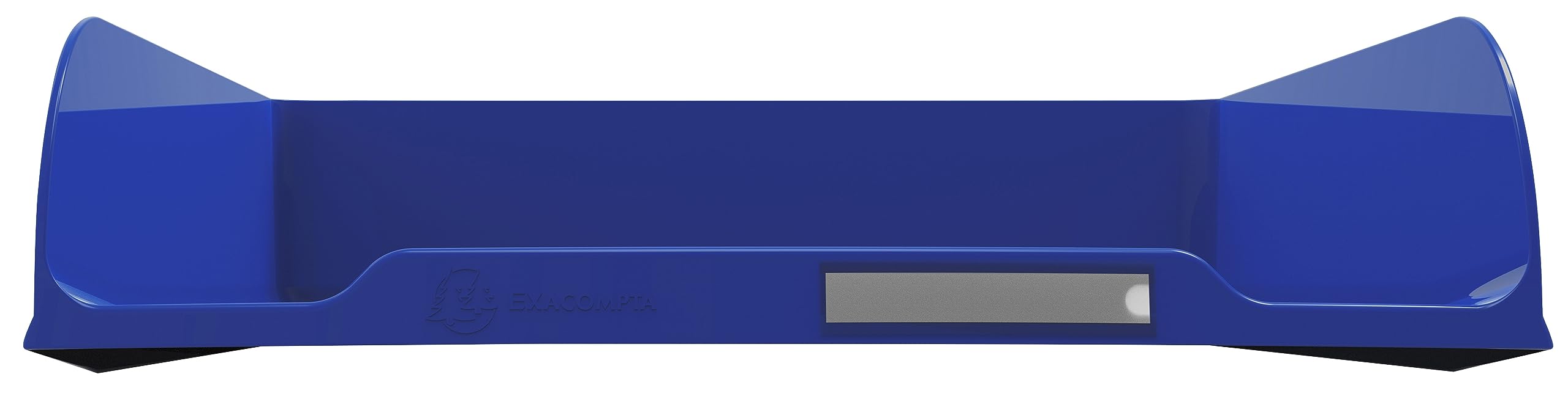 Exacompta corbeille à courrier COMBO STYLI NeoDeco A4+ 34 x 25 x 6,5 cm bleu de France