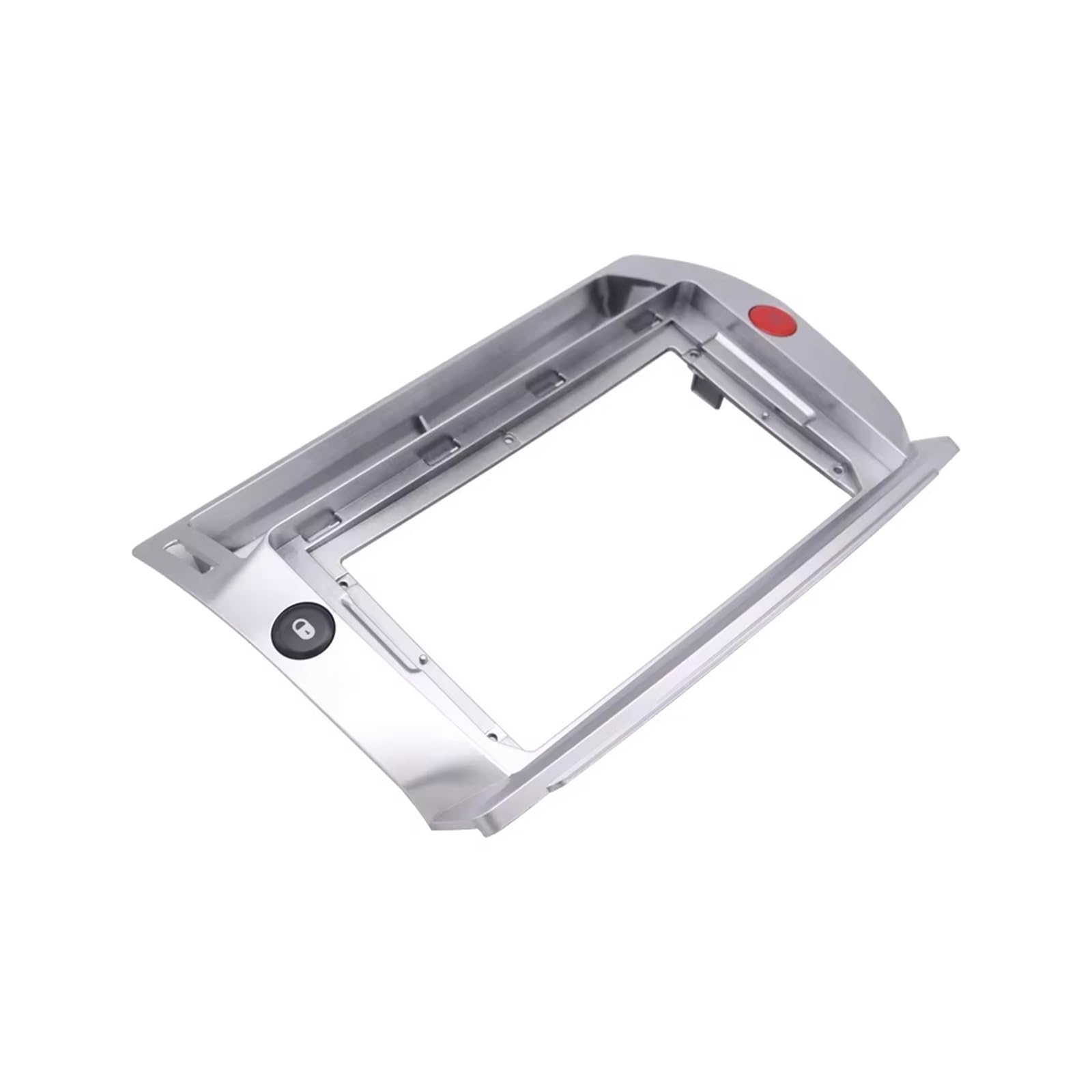 Per Citroen Per C4 2004 2005-2014 Canbus Audio Montaggio Trim Pannello Kit 9 Pollici Auto Radio Fascia Telaio Adattatore Autoradio mascherina(Silver with cable)