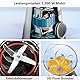 Bosch Standmixer, Smoothie Maker, 30,000 U/min, 1200 W, verbesserte Version, Edelstahl Messer, 1,5l Glasbehälter, ToGo-Flasche, spülmaschinenfeste Teile, Made in Europe, VitaPower Serie 4 MMB6174SN