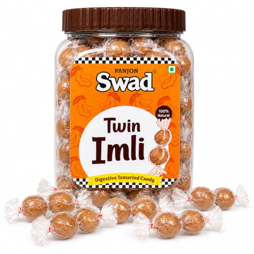 Image of SWAD Twin Imli Candy, Chulbuli Imli Treat, Khatti Mithi Imli Candy 320g Jar