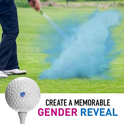 Izzo Gender Reveal Exploding Golf Balls Boy or Girl