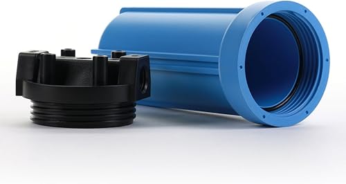 Miniatura 3 de Hydronix HF5-10BLBK34 - Carcasa de filtro de agua de 10 pulgadas con certificación NSF RO, toda la casa, hidroponía, puertos de 34 pulgadas, cuerpo