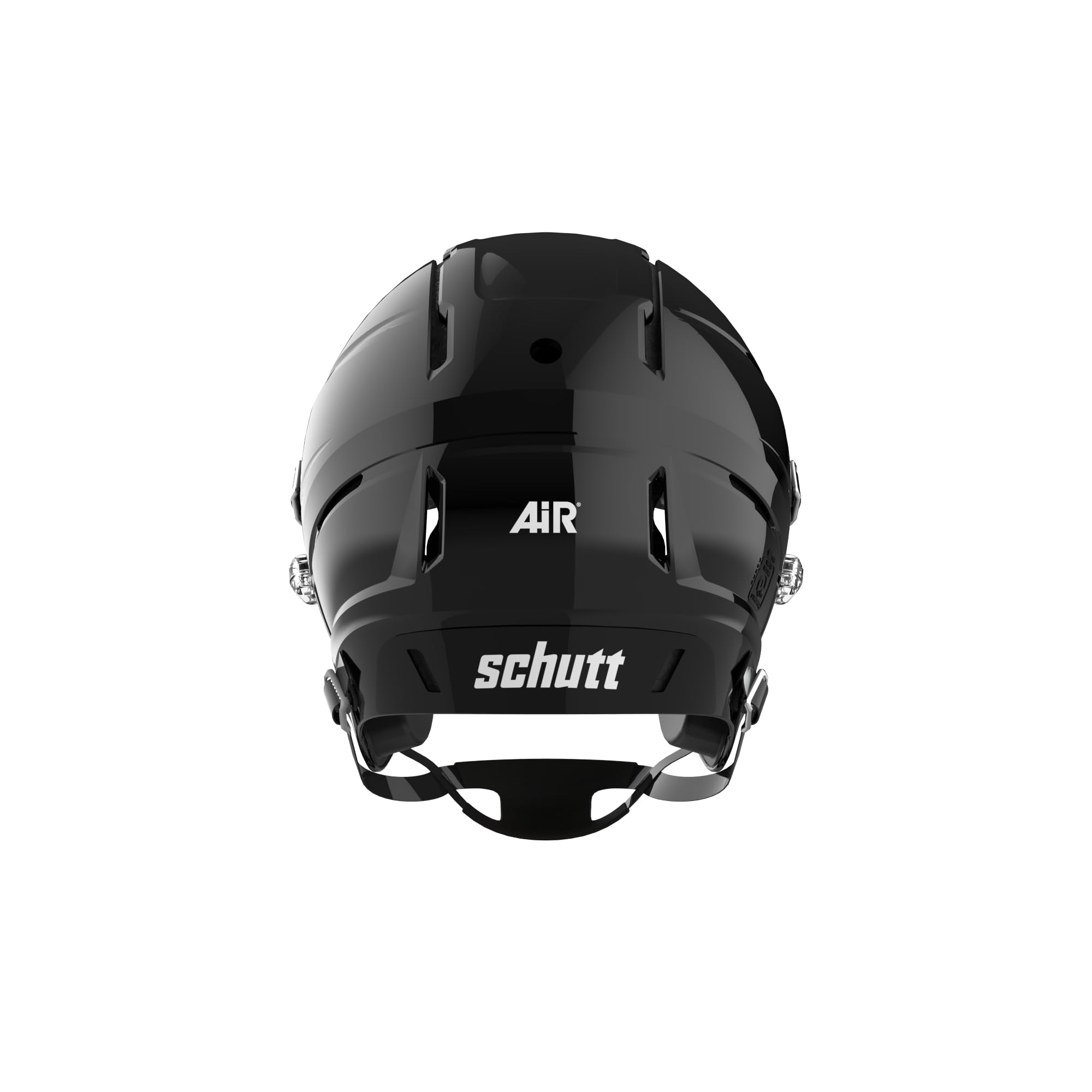 Schutt Schutt F7 AiR Youth Football Helmet - No Facemask Attached, Virginia Tech 5-Star Helmet, Lightweight Football Helmet for Youth Football and Middle School, X-Small, Molded Gloss Black