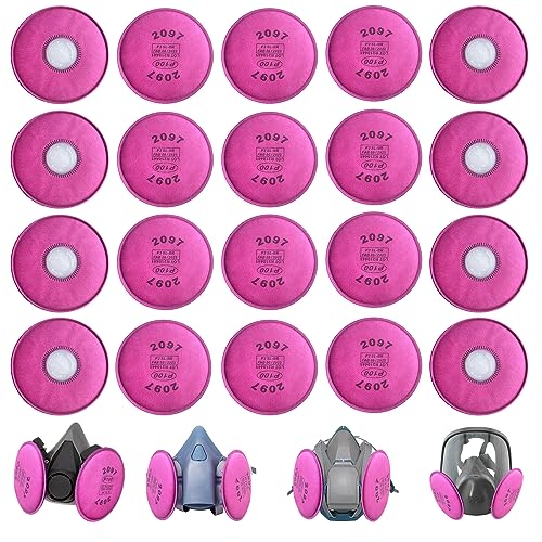 Moldex 7960 P100 Particulate Filter Disk, 1 Pair by Moldex