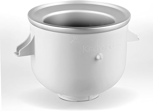 Miniatura 4 de Accesorio para máquina de helados para batidora de pie Kitchenaid, yogur helado de 2 cuartos de galón - Máquina de helado y sorbete para helados, se
