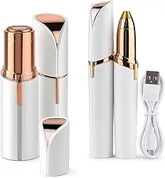 Kit Depilador Facial E Sobrancelha Portátil Feminino, Adequado Para Pelos Labiais, Sobrancelhas áreas Faciais Operação Precisa Suave Indolor