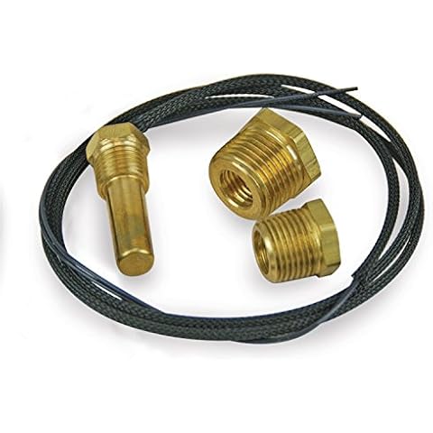 Flex-a-lite 32050 Temperature Sensor, Black & Bronze Cover