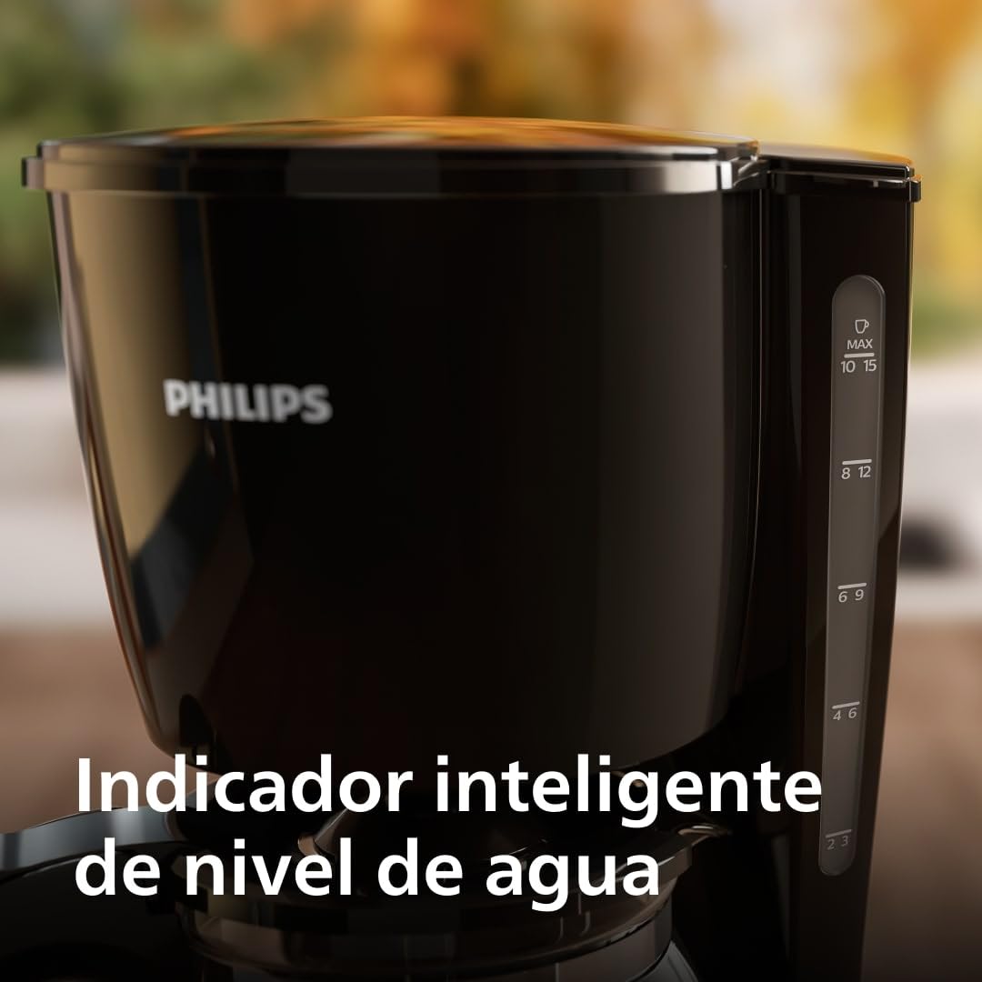 PHILIPS Cafetera de Goteo, Aroma Twister, Sistema Antigoteo, 1,2L | Cafetera americana de 1,2L, Aroma Twister, sistema antigoteo, apagado automático (HD7461/20)