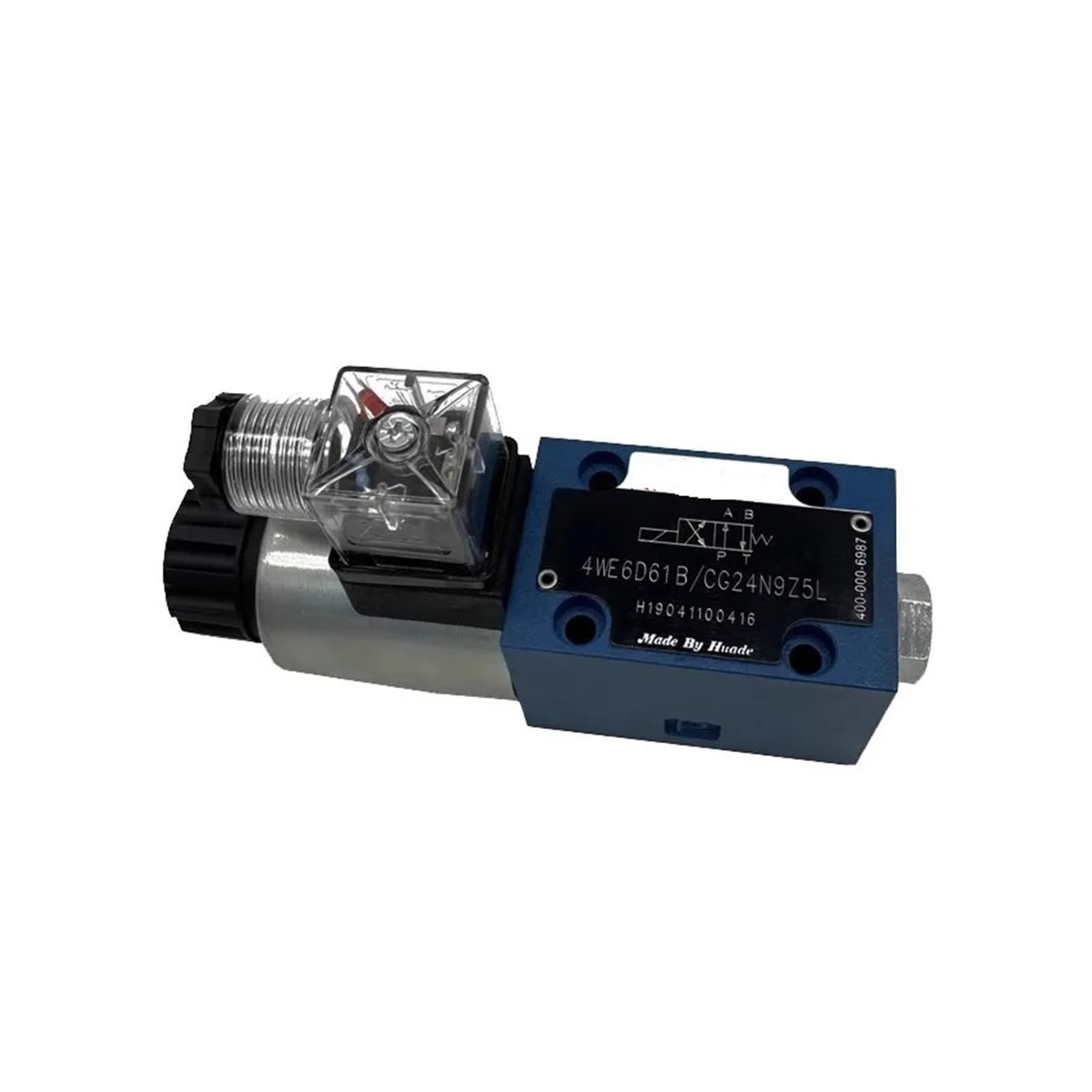 Huuoqiwy One Color Hydraulic Solenoid Valve 4We6a61b/Cg24n9z5l 4We6c61b/Cg24n9z5l 4We6d61b/Cg24n9z5l 4We6y61b/Cg24n9z5l 4We6eb61b/Cg24n9z5l(4We6y61b-Cg24n9z5l)