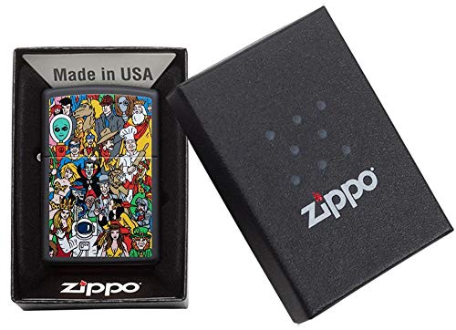 Encendedor Zippo Windy metálico y recargable miniatura 6