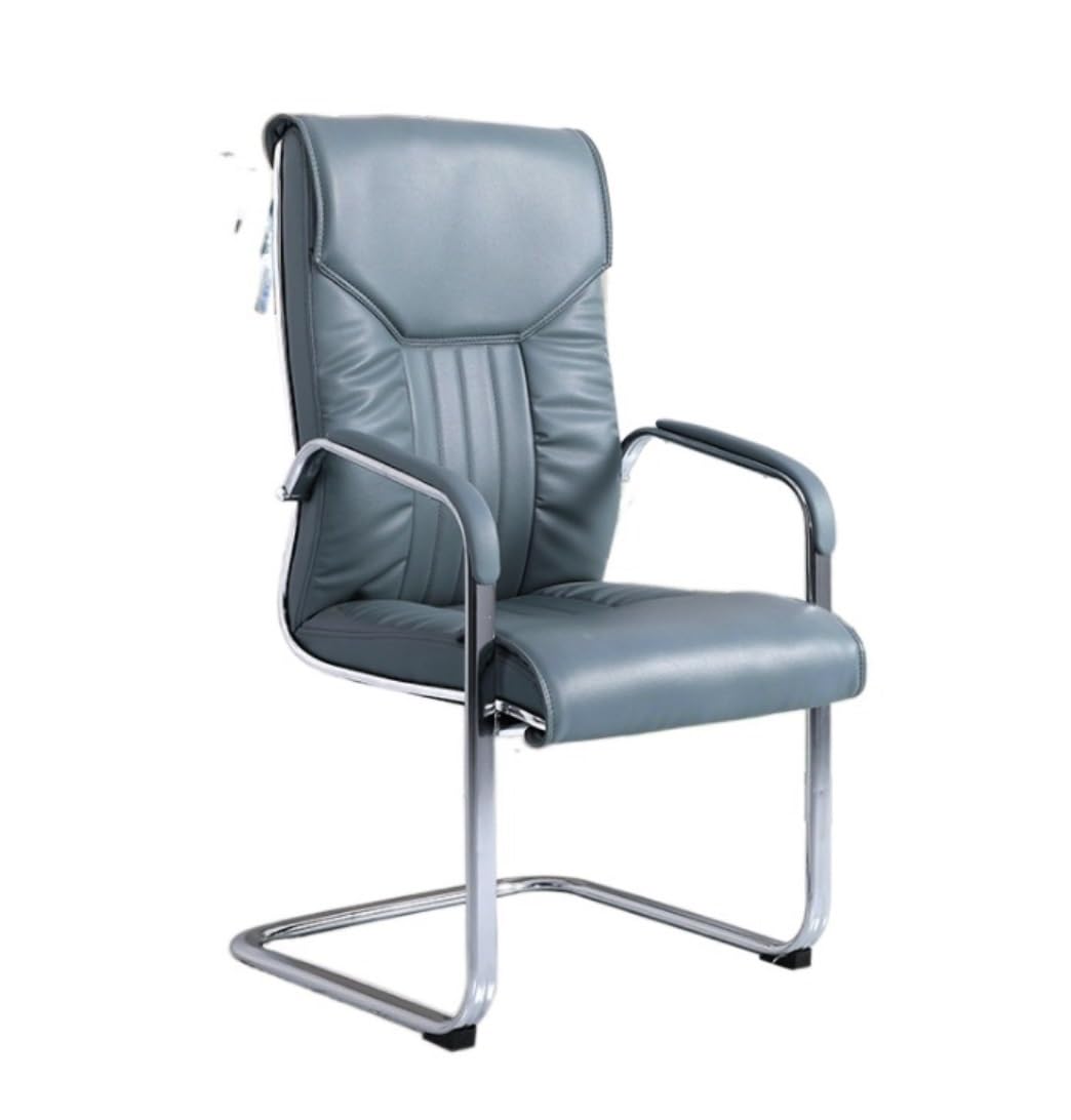 HTTGDGDH Ergonomic Swivel Office Chair - Adjustable Height Leather Executive Task Chair For Gaming & Home Office - Comfortable Desk Chair,