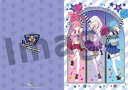 Amazon 劇場版 Re ゼロから始める異世界生活 セガ 限定 クリアファイル 第2弾 描き下ろし イラスト チアガールver Sega エミリア ラム レム リゼロ アニメ 萌えグッズ 通販