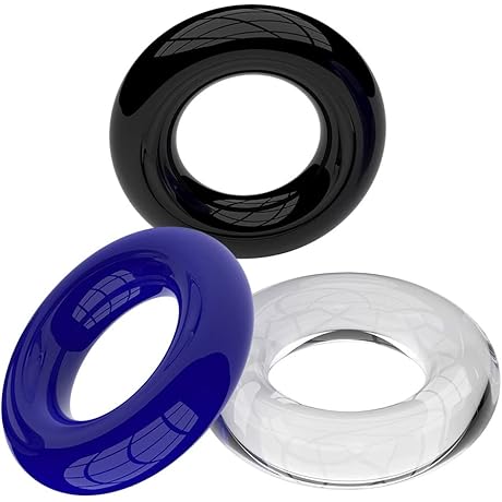 3 Pcs Men Penis Cock Rings O-Rings Enhancer Erectile Dysfunction Delay Control...