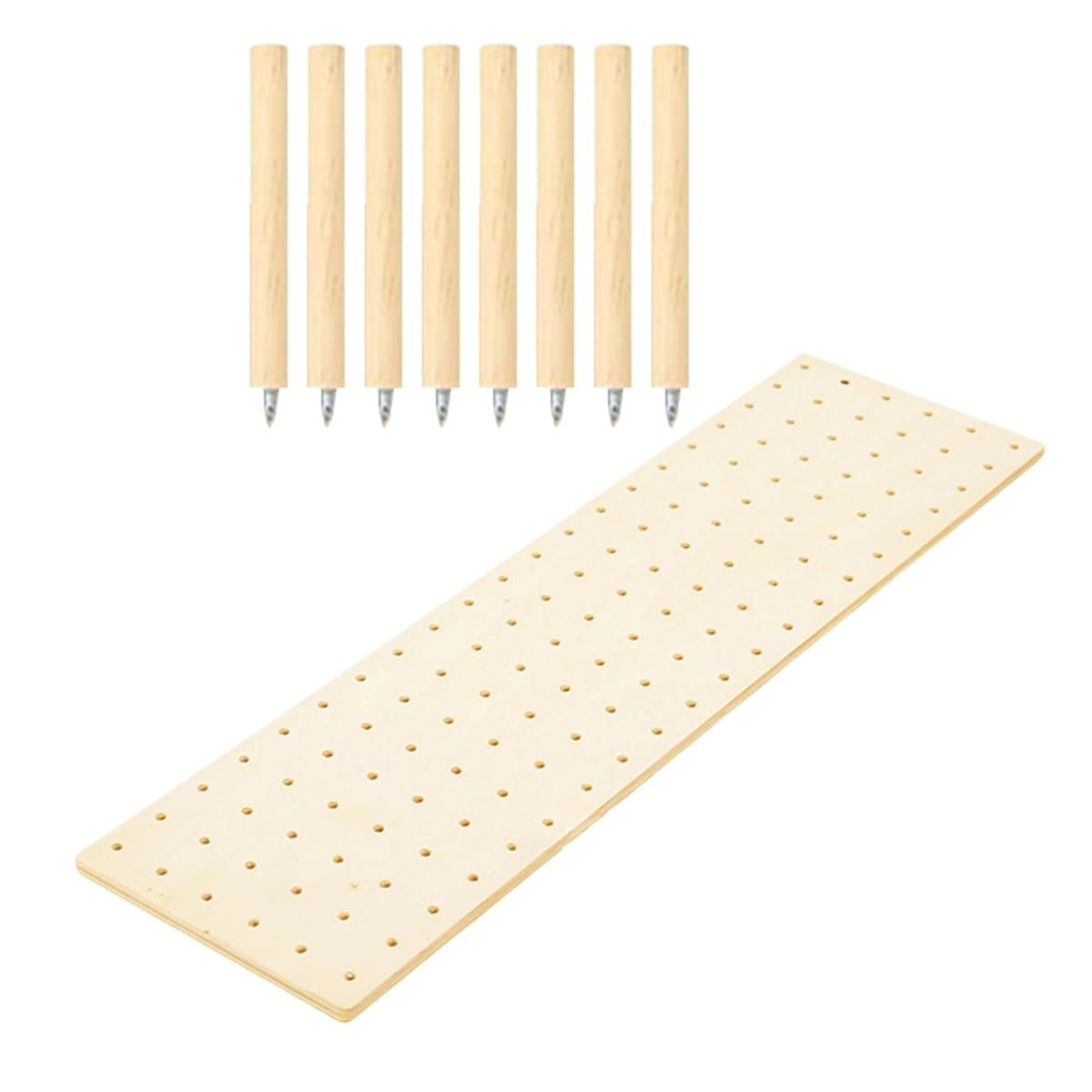 IJSDNVJNDX Sturdy Wood Pegboard Drawer Organizer Storage Adjustable Dish and Plate Organizer Peg Board System