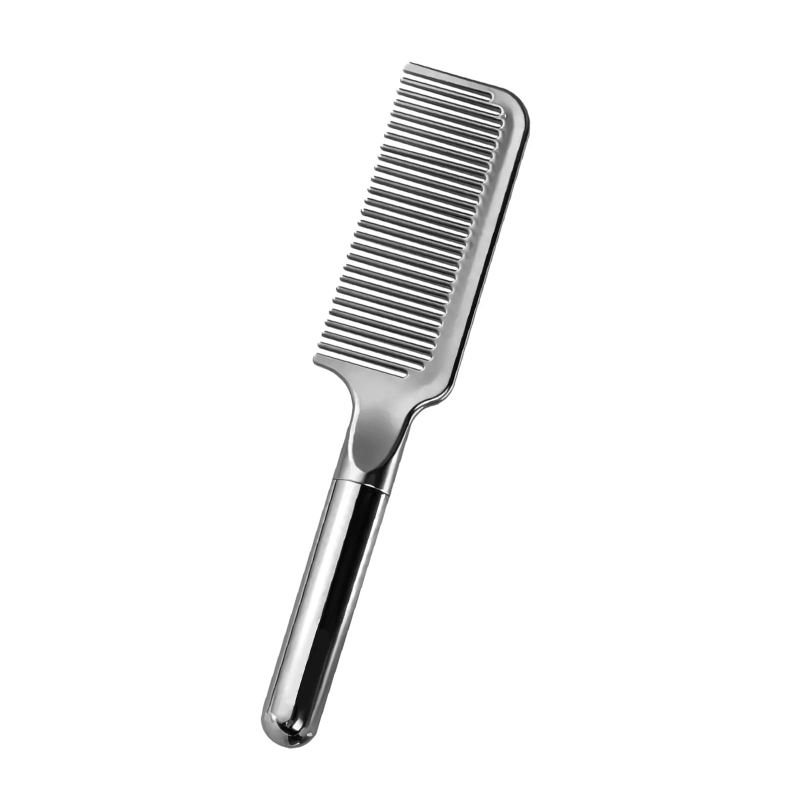 Rikomi くし ダメージレス コーム ヘアブラシ コーム メンズ ヘアケアコーム ジャンボコーム トリートメント くし 静電気防止 ウルトラシャイン 櫛 銀色 K-01