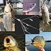 3 Pcs 8.5 in 0.6 Oz Alabama Rigs, 5 Arm Umbrella Rig Swimbait with 4 Willow Leaf Bass Fishing Lure for Trout Salmon Freshwater Saltwater