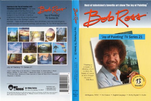 Bob Ross Joy of Painting TV Series 21 on DVD Bob Ross Joy of Painting TV Series 21 on DVD