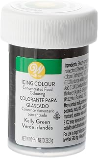 Wilton Colorante Alimenticio para Glaseado en Pasta, 28.3g, Color Verde Kelly, 04-0-0046