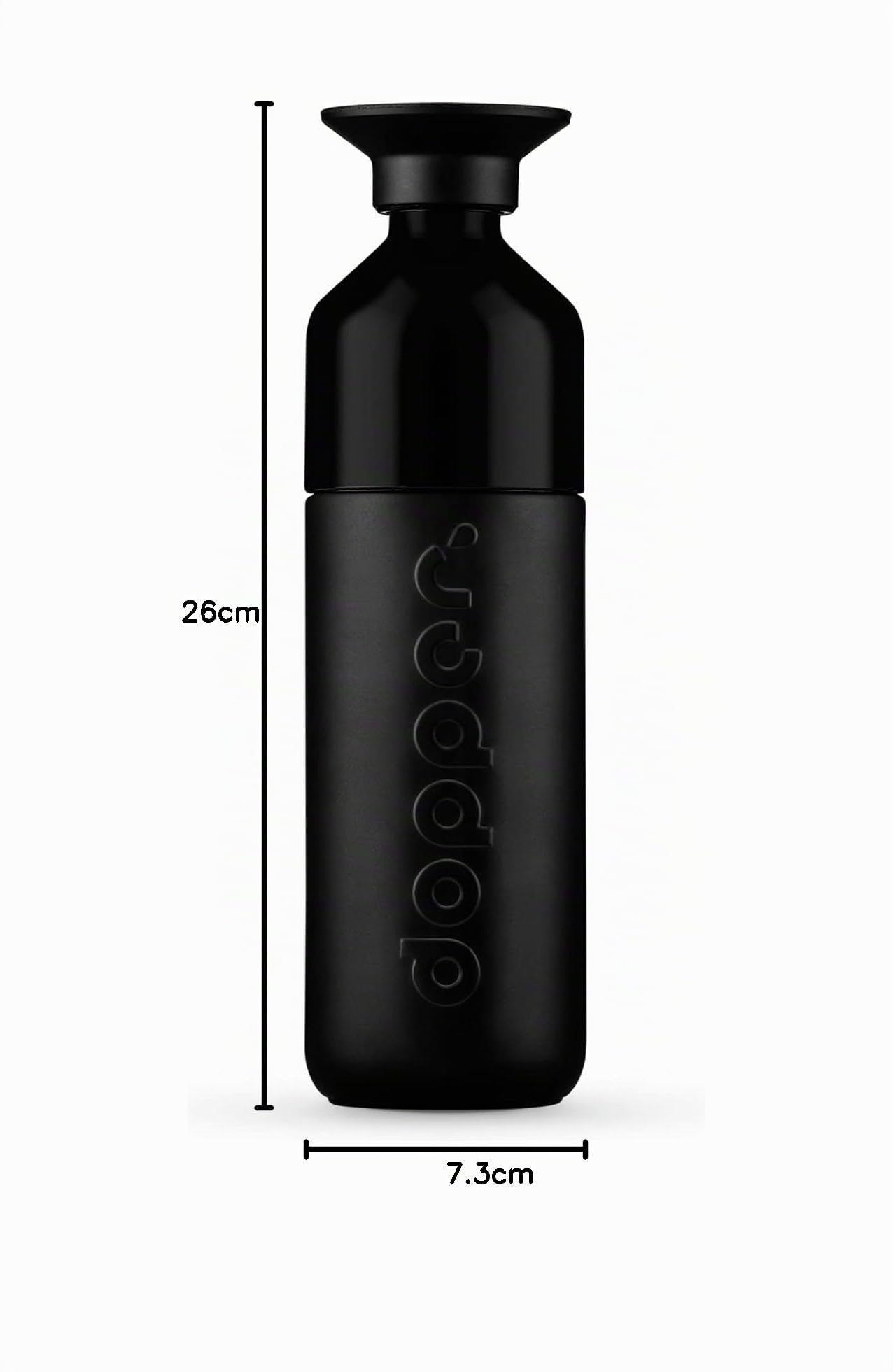 Dopper Insulated thermos bottle 350ml, 580ml, 1L - Stainless steel drinking bottle - Coffee mug to go - Thermo mug for coffee, tea - Double-walled, leak-proof, keeps cold for 24h / hot for 9h