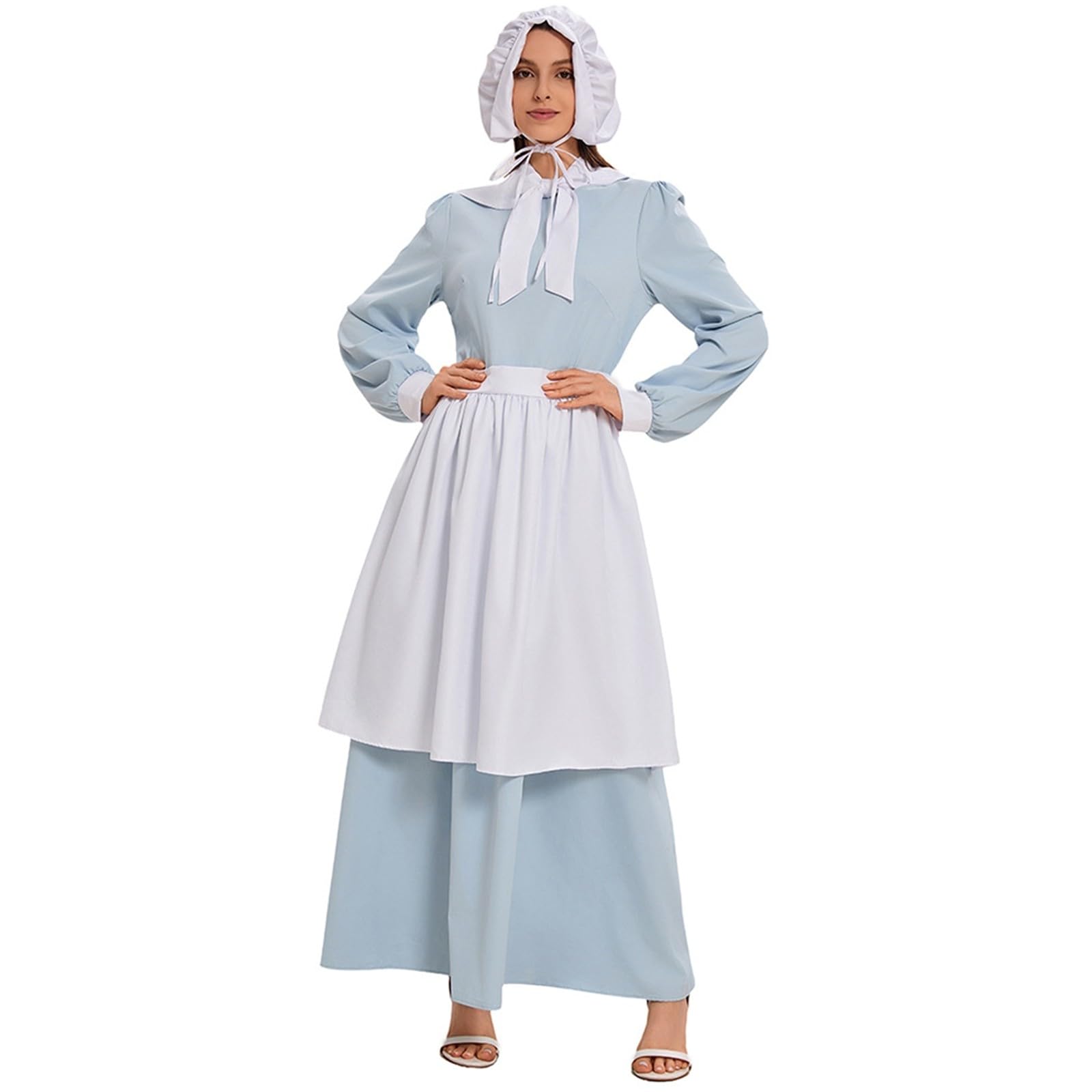 Generisch Elegancka sukienka cosplay, średniowieczna sukienka do odgrywania ról, na imprezę w gospodarstwie wiejskim, piwie
