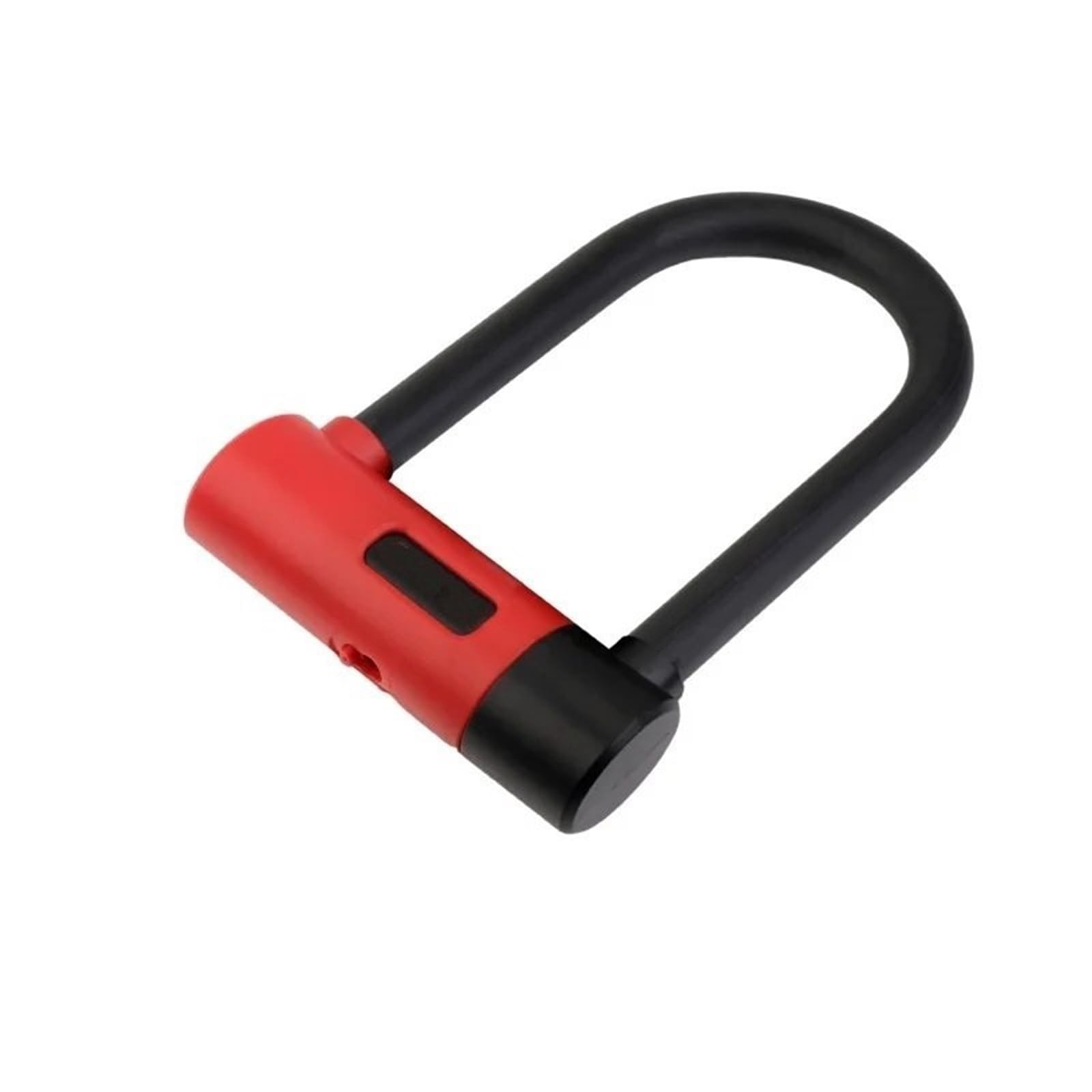Bqwyedpl 6102-1 Red Motorcycle Handlebar Lock Anti Theft Convenient Motorcycle Accessories Security Lock Reinforced With Key U-Shaped Bicycle Motorbike Motorcycle Chain And Padlock(6102-1 Red)