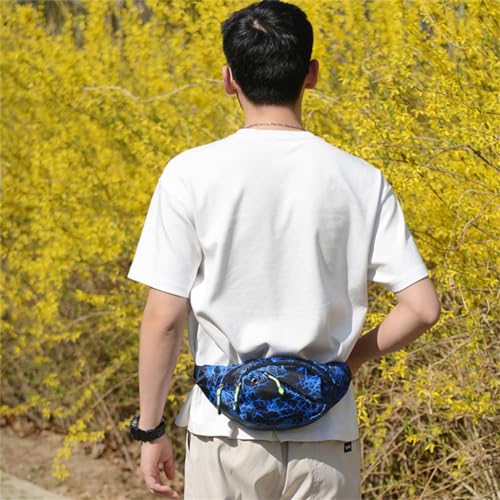 Bolso de Cintura Impermeable JFDBGU Riñonera Multiusos con Ajuste Ergonómico 4