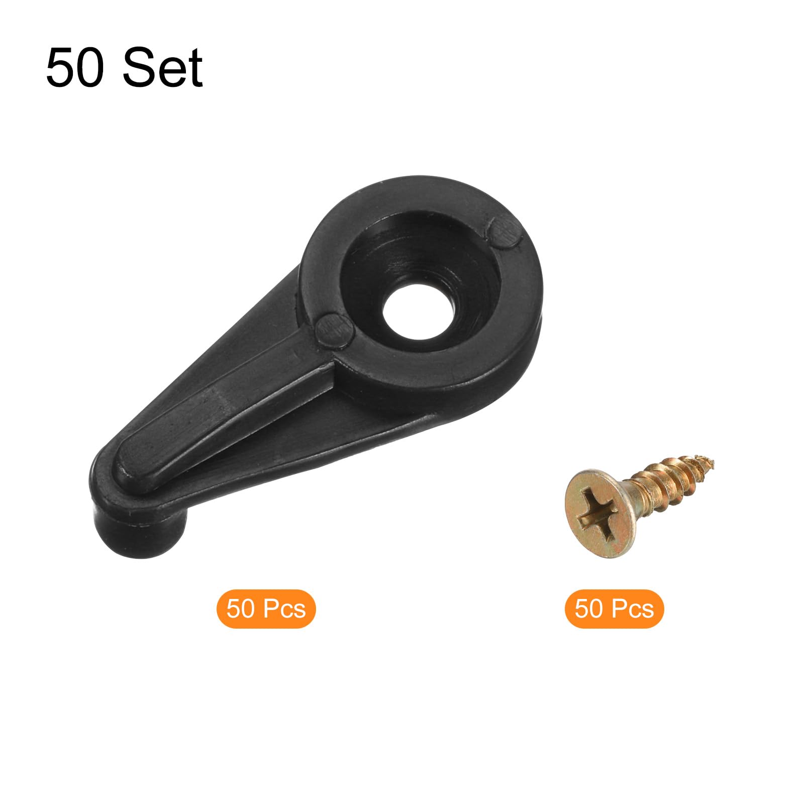 30 Stück Transparente Glastür-Halteklammern Mit Schrauben | 13 Mm Durchmesser Für 3-4 Mm Glas