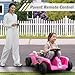 TOBBI 24V Kids Electric Ride on Toy Car, 2 Seater Battery Powered Go Kart with Parent Remote Control, Children Vehicles with Trunk Storage/Music/4 Wheels/Max 198 LBS for Toddlers 3-8 Years & Adults