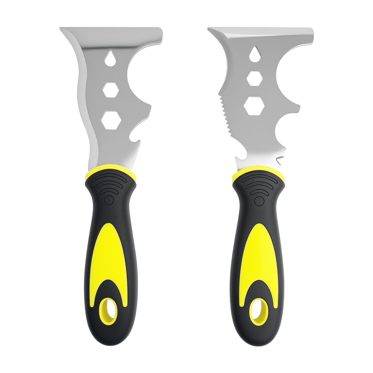 Rnskfg 2 Pieces Paint Scraper, Wallpaper Scraper, Multi-Function Putty Knife, Paint Scraper, Paint Scraper Tool.