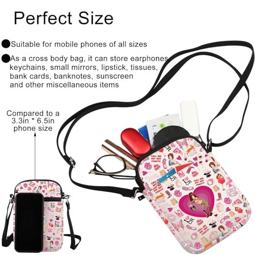 JNIAP Midwest Princess Crossbody Bag Music Lyrics Gifts Midwest Princess Shoulder Bag Singer Crossbody Bag3