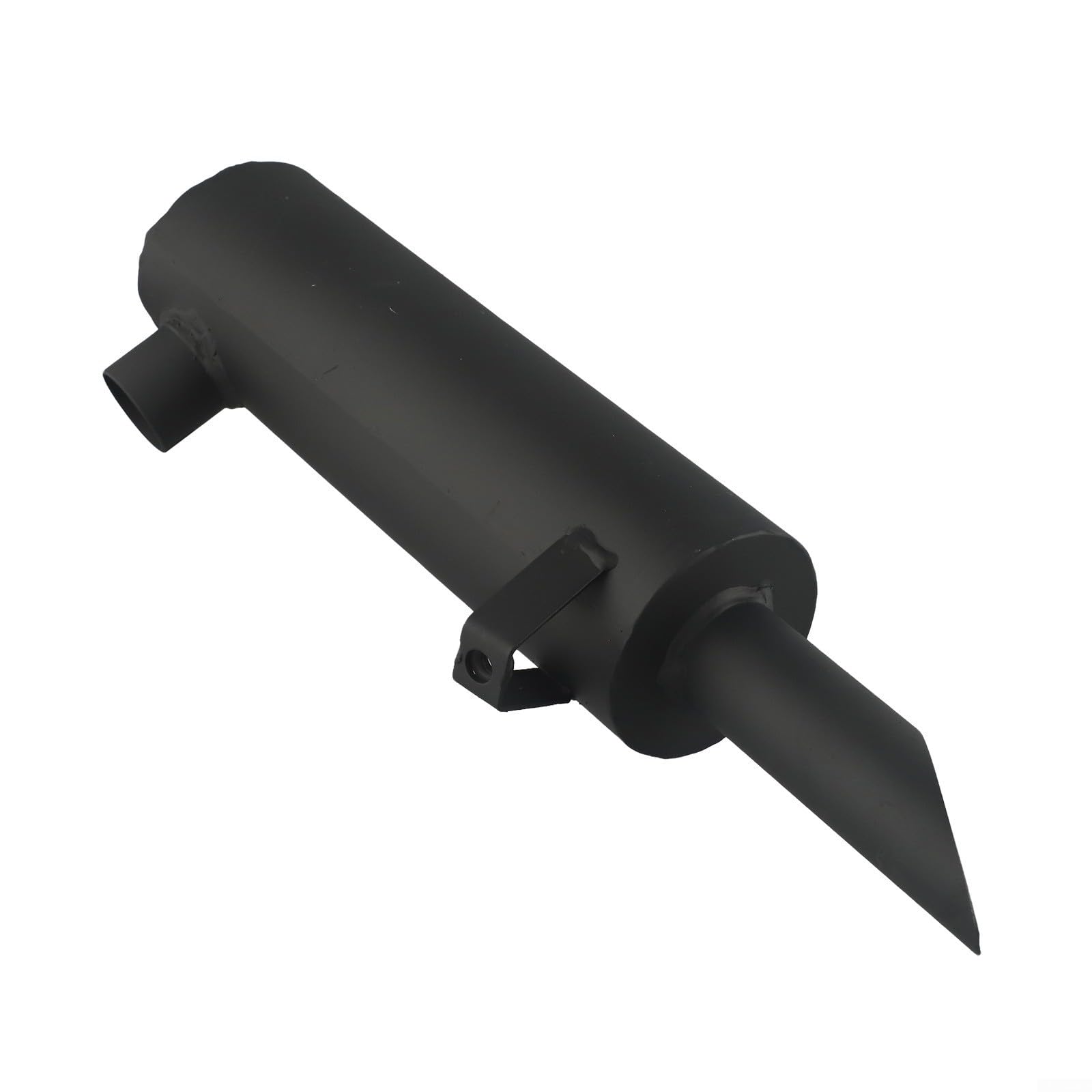 HpLive Silenciador 105-296 compatible con para tractores de jardín CADET K241 K301 K321 Reemplazo para 393840-R91 Metal robusto Silencioso Tubo de escape fácil montaje negro