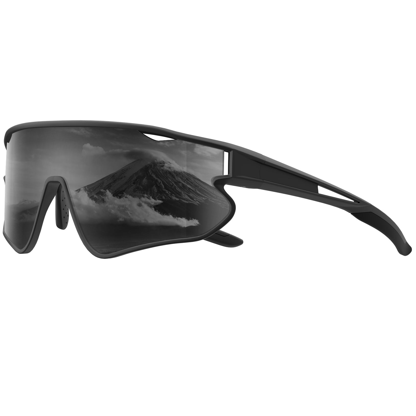 HENGOSEN Sports-Sunglasses Polarised-Sunglasses-Mens Cycling-Running Sun-glasses : Driving Motorbike Fishing UV400 Protection