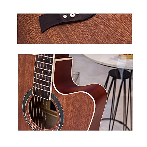 YYFANG Guitare Folk, sonorité exceptionnelle, Trou d’écho, qualité de Son Rond, Boutons entièrement fermés, Conception de Coin entaillé, Touche courbée. (Couleur : Jaune, Taille : 41 inches) - Les Beatles, Paul McCartney, John Lennon, RIngo Starr, George Harrison YYFANG Guitare Folk, sonorité exceptionnelle, Trou d'écho, qualité de Son Rond, Boutons entièrement fermés, Conception de Coin entaillé, Touche courbée. (Couleur : Jaune, Taille : 41 inches) – Image 6